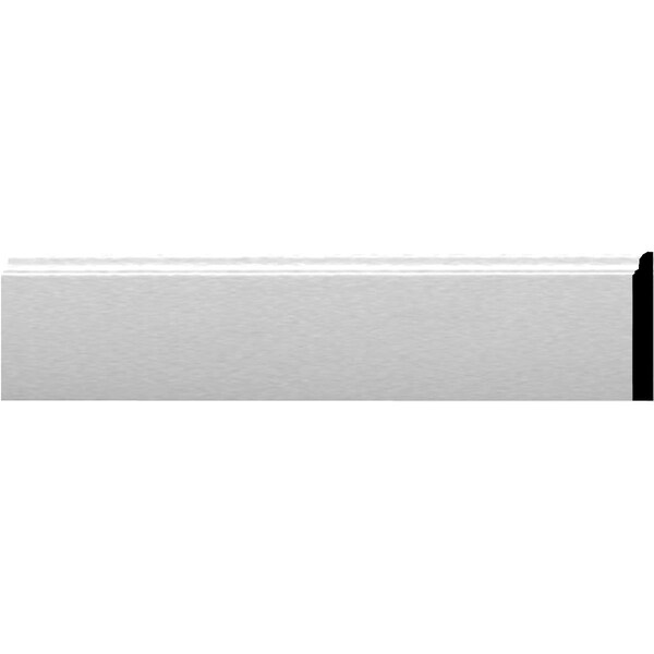 Ekena Millwork Baseboard Moulding, Polyurethane, 94-1/2 in L, 3-7/8 in H BBD03X00BA - main